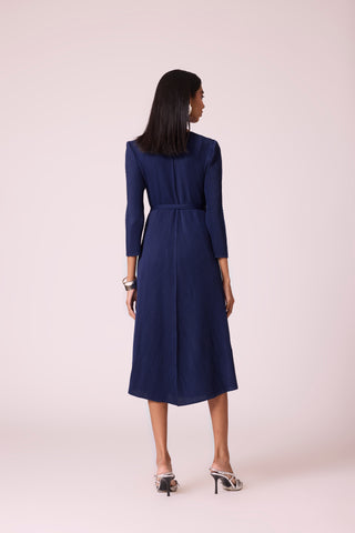 Marlene Dress - Navy