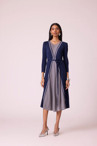 Marlene Dress - Navy