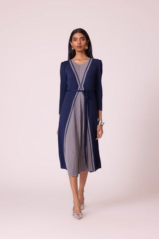 Marlene Dress - Navy