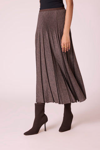 Sable Skirt - Dark Taupe