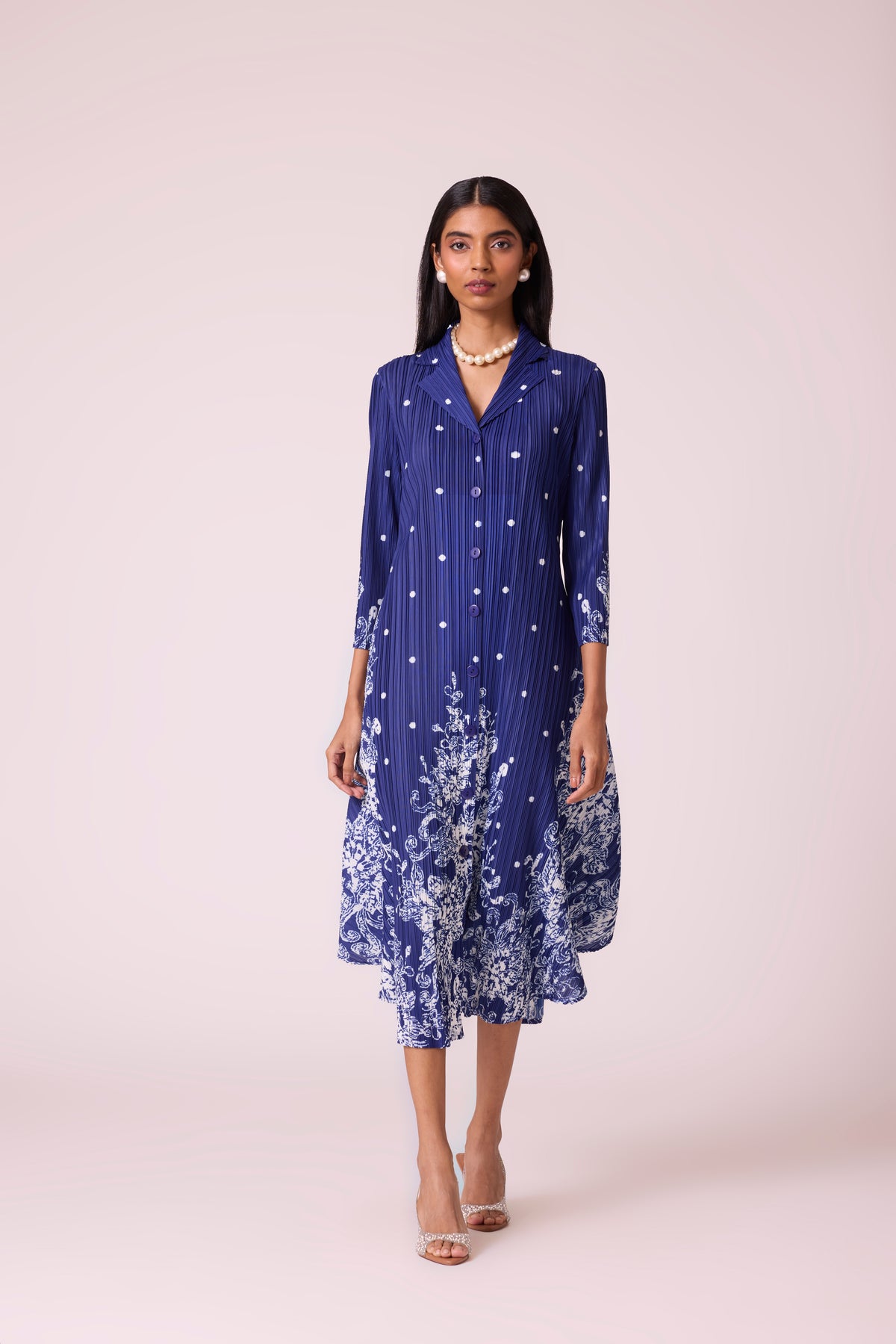 Camille Dress - Dark Blue