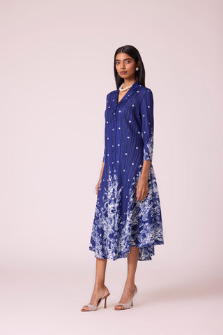 Camille Dress - Dark Blue