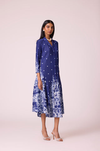 Camille Dress - Dark Blue