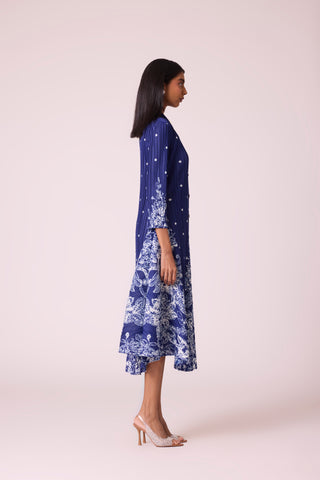 Camille Dress - Dark Blue