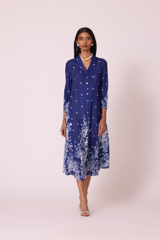 Camille Dress - Dark Blue