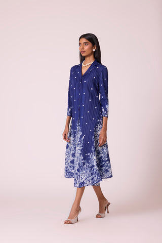 Camille Dress - Dark Blue