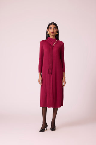 Avery Dress - Crimson Red