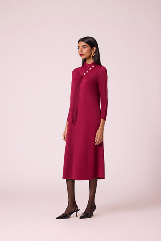 Avery Dress - Crimson Red