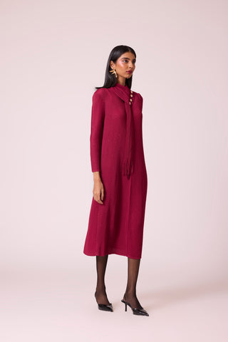 Avery Dress - Crimson Red