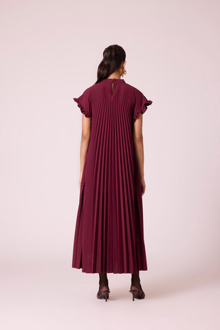 Celeste Dress - Burgundy
