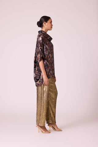 Jasmine Set - Metallic Black & Gold