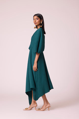 Lizzie Dress - Pine Green