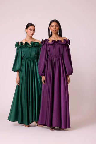 Madeline Dress - Purple