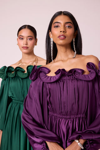 Madeline Dress - Purple