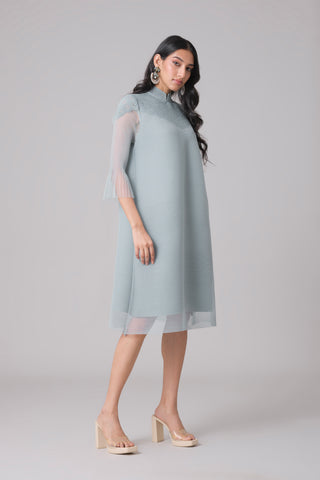 Alira Dress - Pale Blue