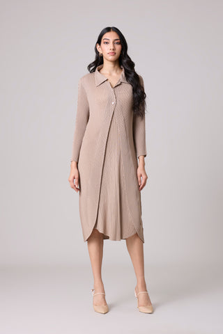 Valerie Dress - Beige