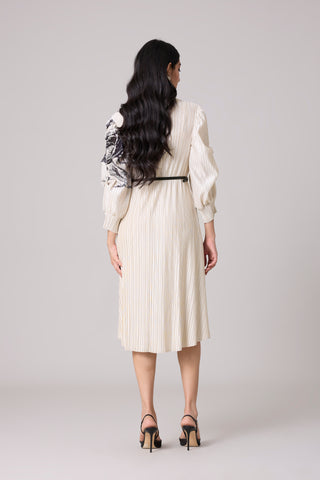 Skylar Shirt Dress - Ivory