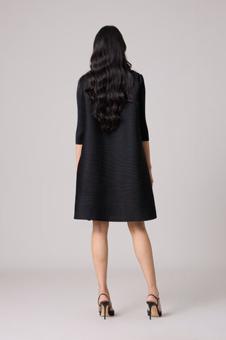 Estele Dress - Black & Sand