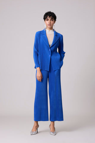 Antonia Blazer Set - Azure Blue