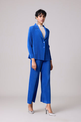 Antonia Blazer Set - Azure Blue