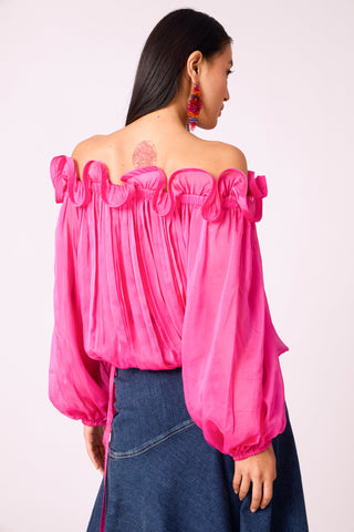 Ava Organza Top