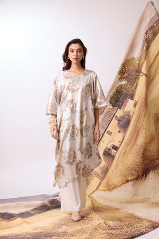 Sera Tunic Set - Pearl Ivory