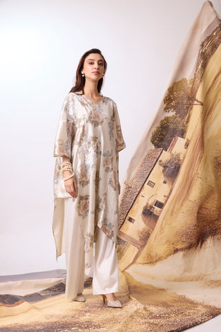 Sera Tunic Set - Pearl Ivory