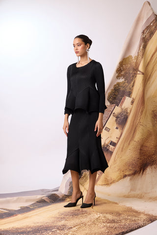 Amiele Skirt Set - Black