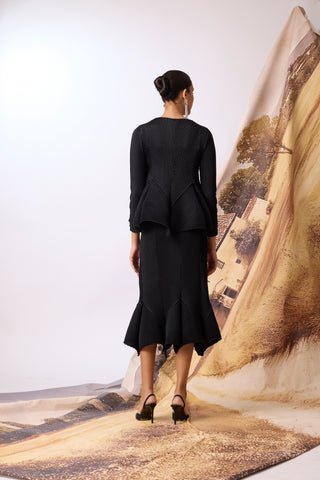 Amiele Skirt Set - Black