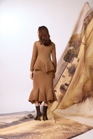 Amiele Skirt Set - Mocha