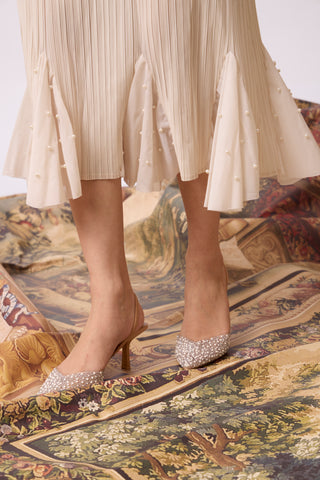 Briana Skirt Set - Ivory