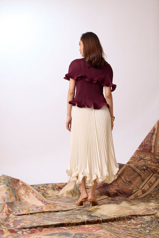 Aspen Top - Burgundy