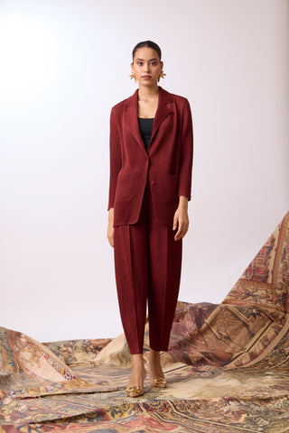 Roxane Set - Garnet Brown