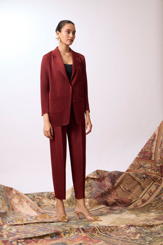 Roxane Set - Garnet Brown