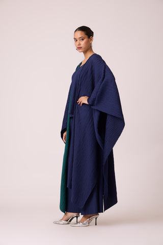 Kayla Overlay - Navy + Green