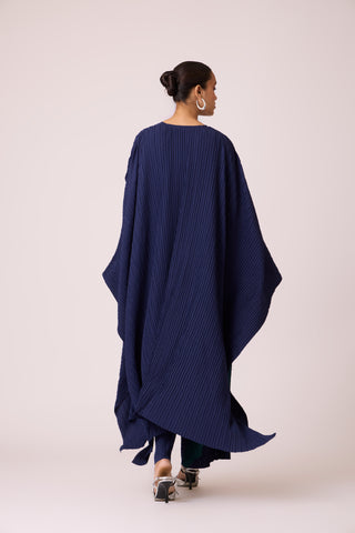 Kayla Overlay - Navy + Green