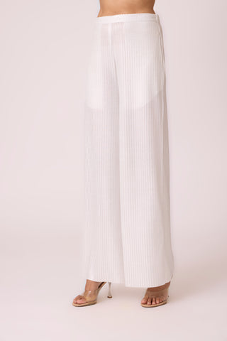 Fiona Pant - Silver White