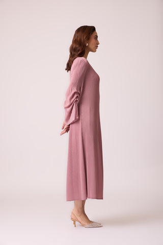 Meredith Dress - Onion Pink