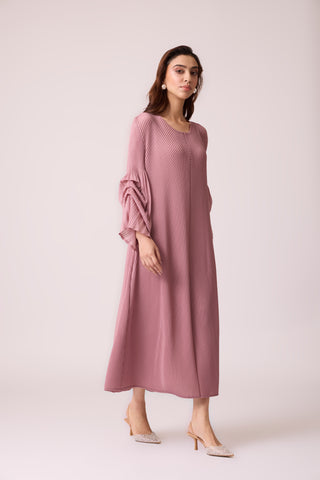 Meredith Dress - Onion Pink