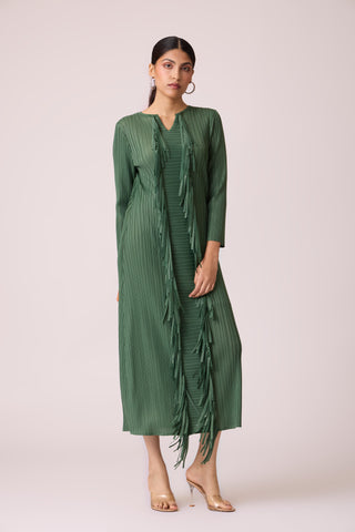 Tessa Dress - Pine Green