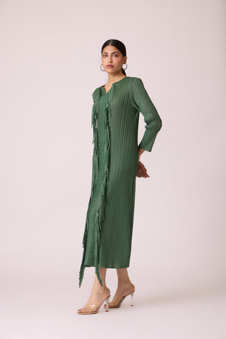 Tessa Dress - Pine Green