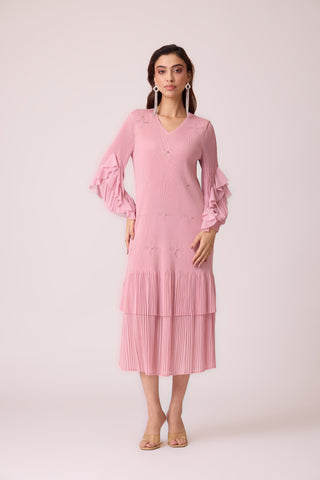 Sofia Dress - Pastel Pink