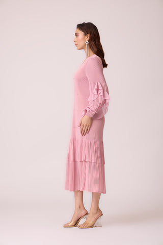 Sofia Dress - Pastel Pink