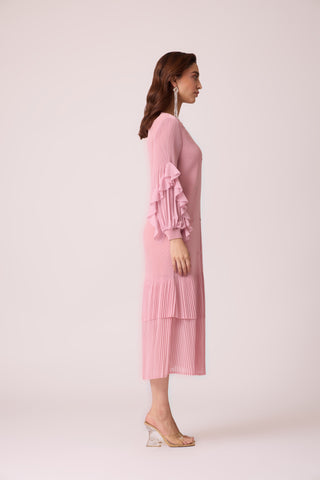 Sofia Dress - Pastel Pink