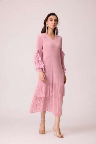 Sofia Dress - Pastel Pink