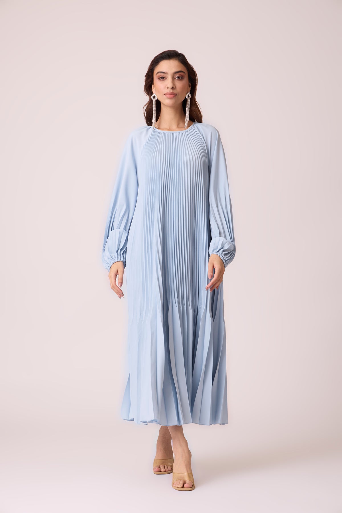 Ariel Maxi Dress - Pale Blue