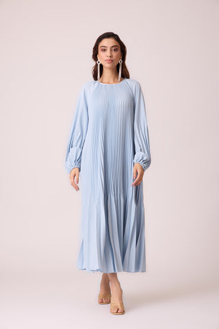 Ariel Maxi Dress - Pale Blue