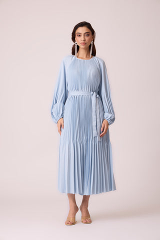 Ariel Maxi Dress - Pale Blue