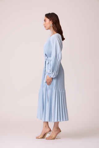 Ariel Maxi Dress - Pale Blue