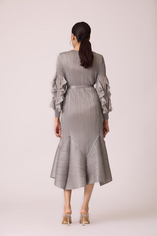 Florelle Dress - Stone Grey